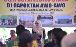 Bupati Luwu Utara Resmikan LPM Gapoktan Awo-awo