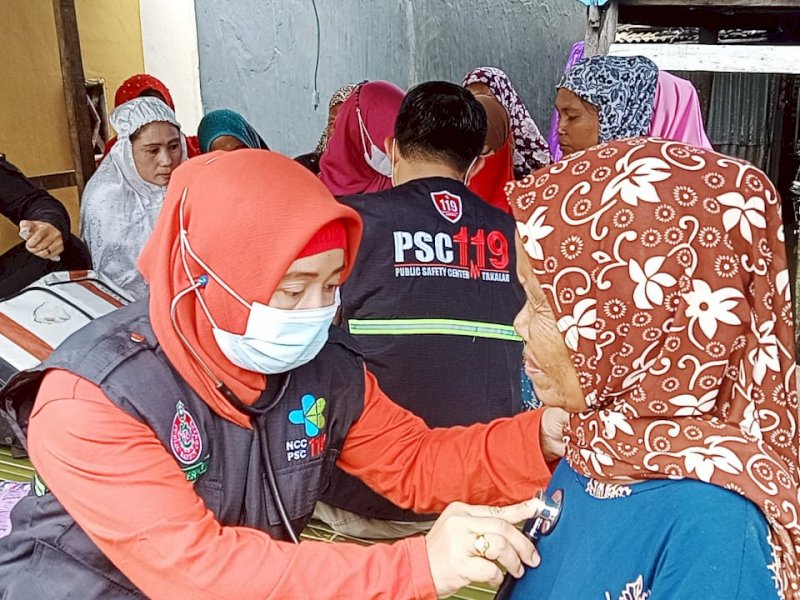 Pemkab Takalar Turunkan Tim Medis Dan Salurkan Bantuan Logistik untuk Korban Bencana 