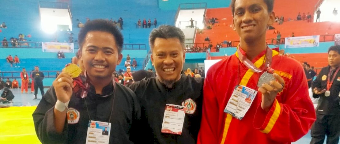 Tim atlet pencak silat SMP Buqatun Mubarakah
