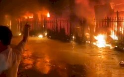 BREAKING NEWS! Pasar Sentral Makassar Terbakar