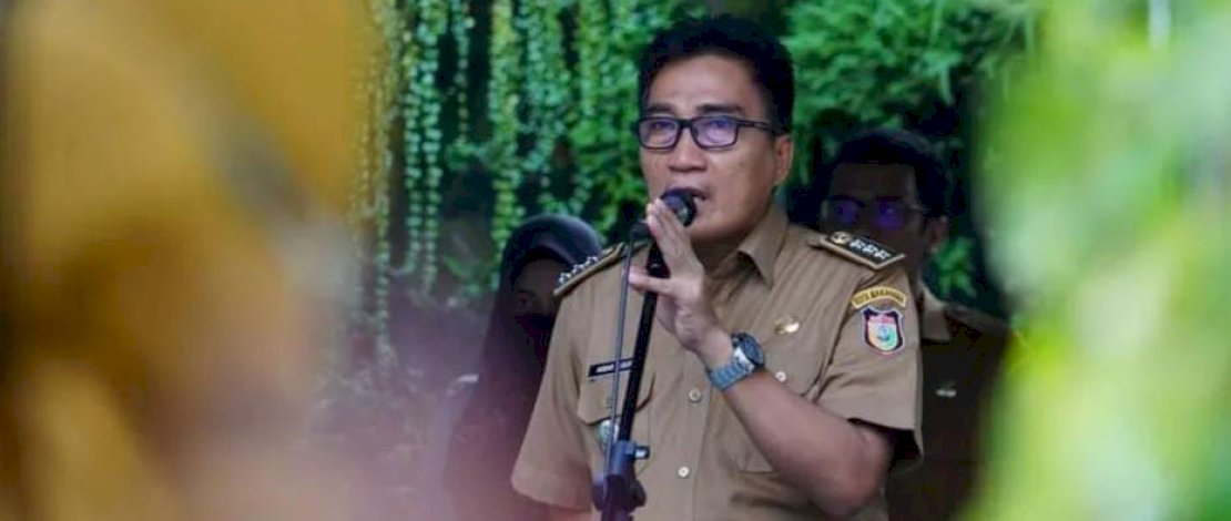 Upacara Senin Perdana Pasca Libur Lebaran di Kecamatan Makassar Dirangkaikan Halal bi Halal