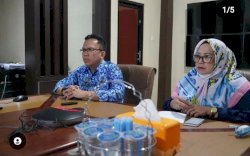 Sekcam Makassar Wakilli Camat Rakor Virtual Bahas Longwis dan Persiapan Idul Adha