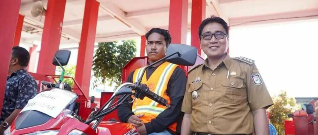 Terima Armada Damtor, Camat Makassar : Semoga Dapat Menembus Lorong Sempit