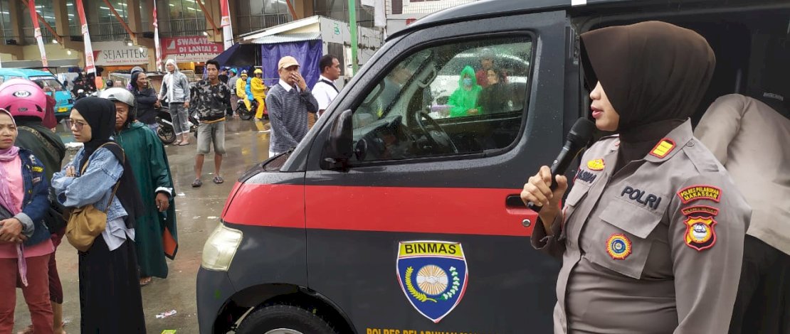Cegah Penjarahan ,Polisi Larang Warga Masuk TKP Kebakaran Pasar Sentral