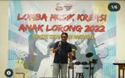  Camat Makassar Buka Kegiatan Lomba Musik Kreasi Anak Lorong 2022