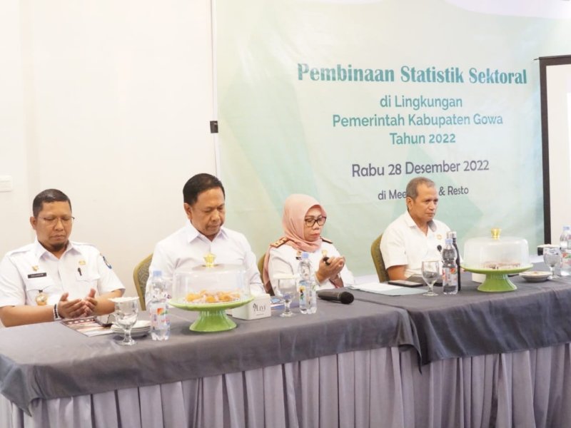 Wujudkan Gowa Satu Data, Pemkab - BPS Lakukan Pelatihan Internal 