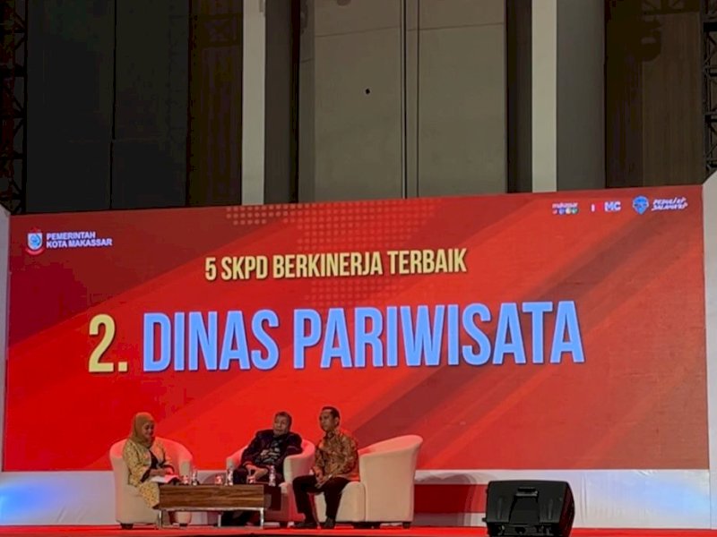 Dinas Pariwisata Makassar SKPD Berkinerja Terbaik Kedua Tahun Ini