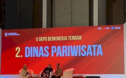 Dinas Pariwisata Makassar SKPD Berkinerja Terbaik Kedua Tahun Ini