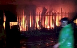 Garis Polisi Kebakaran Pasar Sentral Bakal Dibuka Usai Oleh TKP Labfor