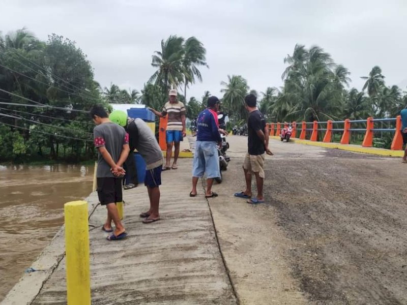 Belum Setahun, Jembatan Lentu Ta'binjai Jeneponto Sudah Rusak
