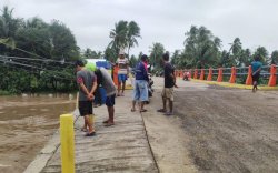 Belum Setahun, Jembatan Lentu Ta'binjai Jeneponto Sudah Rusak