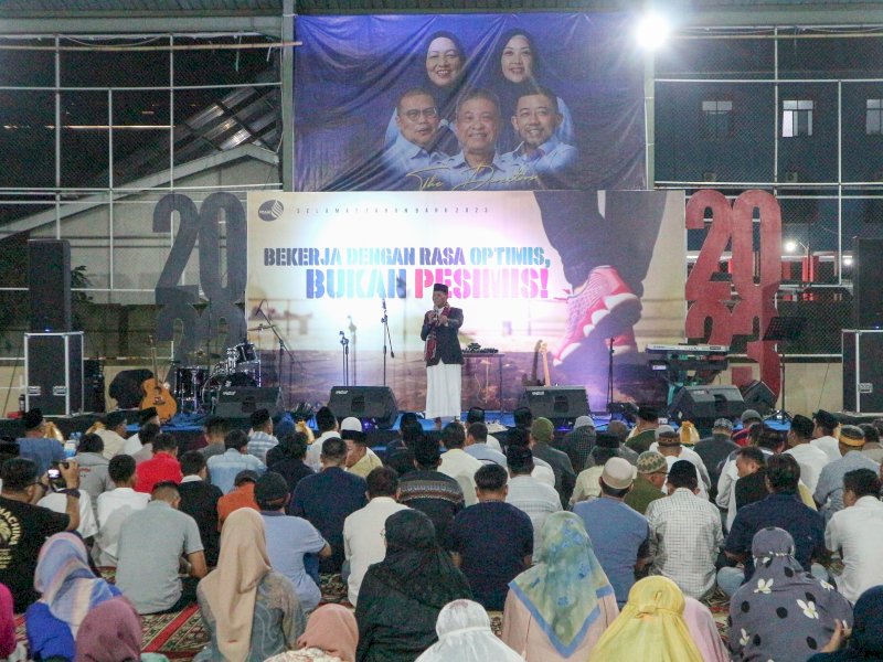 Sambut Tahun Baru 2023, Perumda Air Minum Kota Makassar Gelar Dzikir dan Doa Bersama