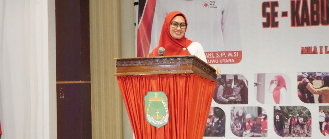 PMI Kecamatan di Lutra Diminta  Bentuk Tim SIBAT, Ini Tugasnya