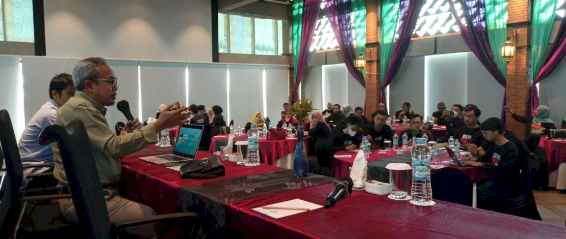 Komunikasi, Informasi dan Edukasi (KIE), di Hotel Novotel Makassar, Selasa, 27 Desember 2022.