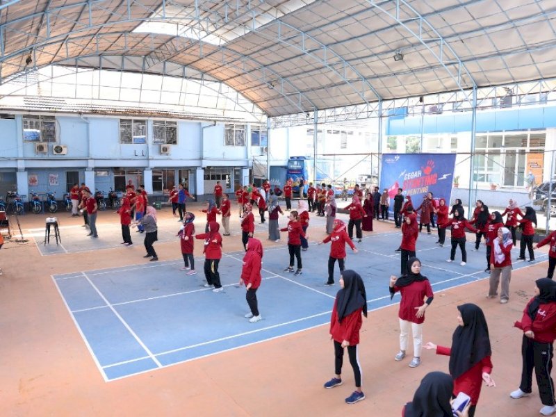 Flash Mob dan Senam Serentak, BKKBN Sulsel Gelorakan G20