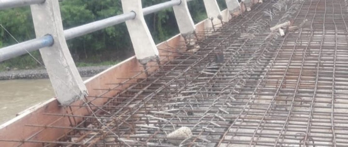Terkait Dugaan Jembatan Munte Jeneponto Mangkrak , Ini Penjelasan Pengawas Teknis