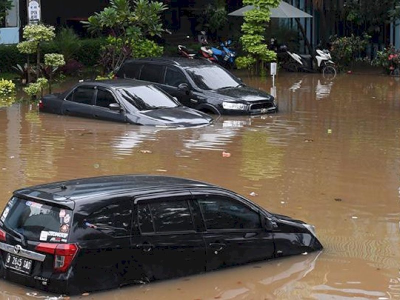 Daerah Banjir di Jakarta Semakin Luas: Lima Titik Tergenang