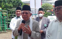 Ma&rsquo;ruf Amin Soal Uji Materi Sistem Pemilu Proporsional Terbuka