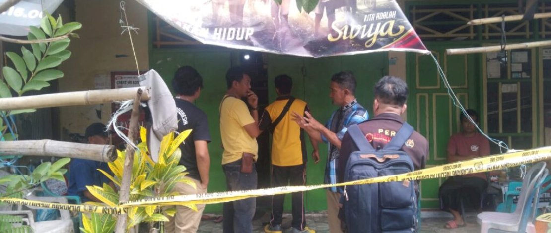 Rumah korban pembunuhan lansia di Bantaeng.