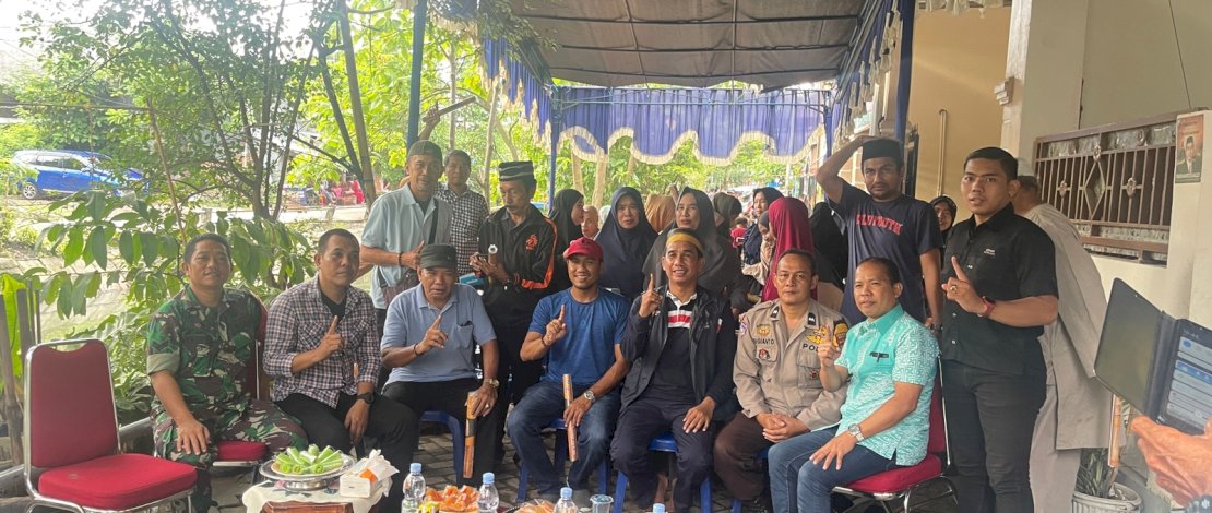 Ketua DPRD Makassar, Rudianto Lallo, melakukan kunjungan ke masyarakat Kecamatan Mariso dan Mamajang.