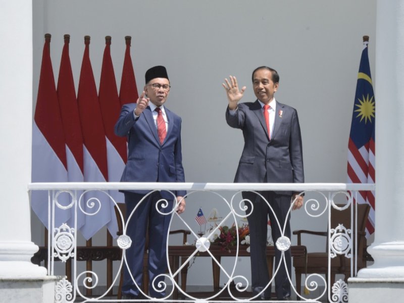 Bertemu PM Malaysia Anwar Ibrahim, Presiden Jokowi Tekankan Lima Hal