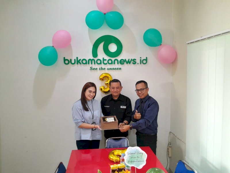Sambangi Kantor Redaksi, Ini Doa Claro Hotel untuk Bukamatanews.id di HUT ke-3