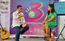 Jadi Narsum ' Mendadak Podcast' Bukamatanews.id, Sekdispar Sulsel Bahas 'Proyek' 600 Desa Wisata
