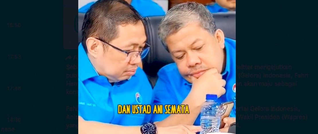 Rekaman Suara yang Diduga Fahri Hamzah Beredar, Sebut akan Maju Capres 2024