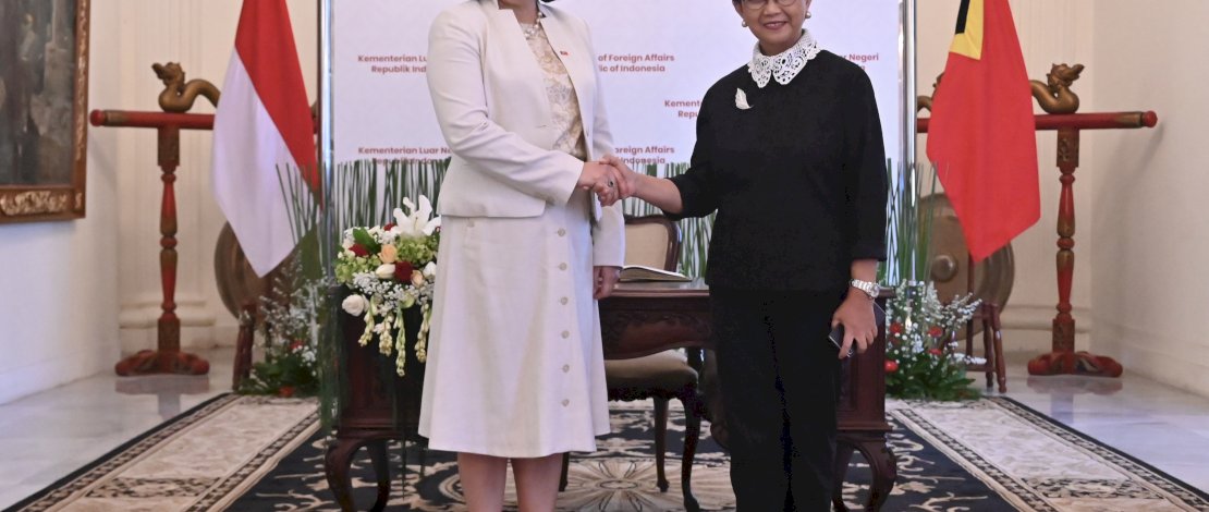 Menlu Indonesia dan Timor Leste Bertemu Bahas Pembangunan Joint Industrial Park Menlu Indonesia dan Timor Leste Bertemu Bahas Pembangunan Joint Industrial Park