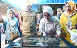 Bupati Lutra Kembali Resmikan Lumbung Pangan di Desa Sidobinangun