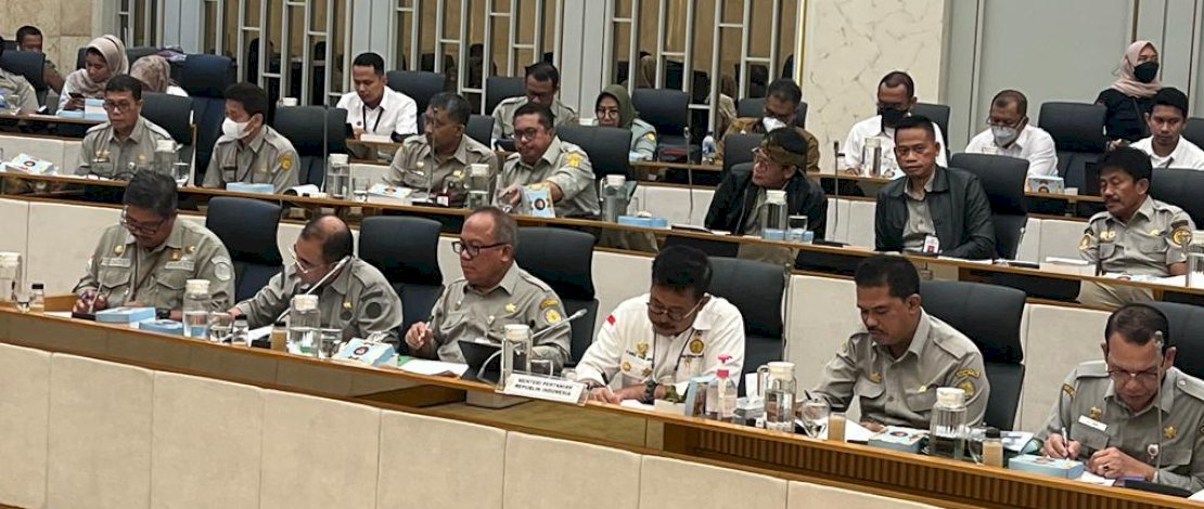 Rapat kerja perdana bersama Komisi IV DPR RI tahun 2023. Rapat kerja perdana bersama Komisi IV DPR RI tahun 2023.