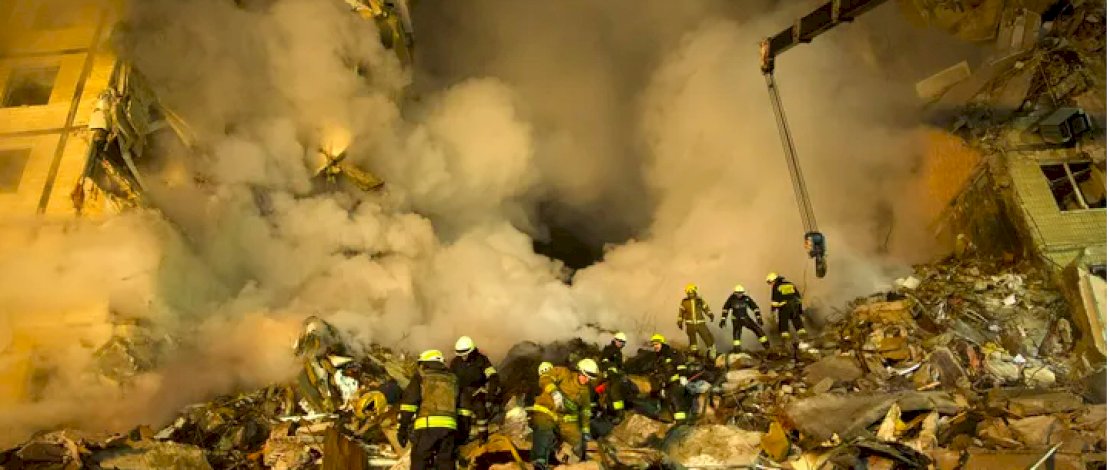 Gedung Ukraina Mengalami Serangan Sipil Paling Mematikan Dalam Beberapa Bulan