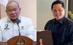  Erick Thohir dan La Nyalla Mattalitti Resmi Maju Menjadi Calon Ketua Umum PSSI