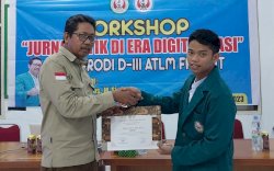 Sadar Pentingnya Peran Jurnalistik di Era Digitalisasi, Prodi D3 ATLM FKM UIT Gelar Workshop 