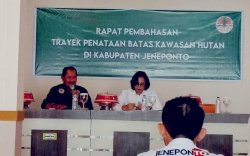 Pemkab Jeneponto Bahas Penataan Batas Kawasan Hutan