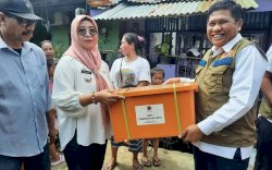 Pemprov Sulsel Salurkan Bantuan untuk Korban Kebakaran di Jalan Nuri 