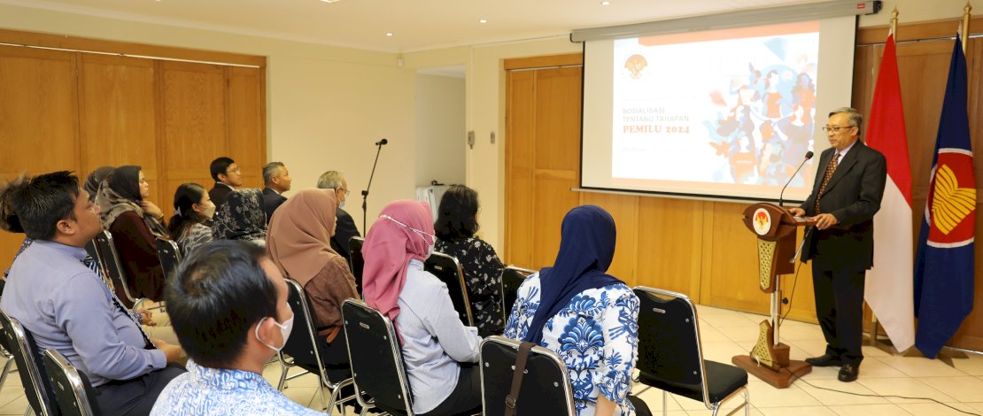 KBRI Mulai Sosialisasi Pembentukan PPLN Pemilu di Luar Negeri