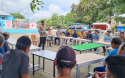 Pastikan Pelayanan Berjalan Baik, Kapolres Takalar Silaturahim dengan Tukang Ojek