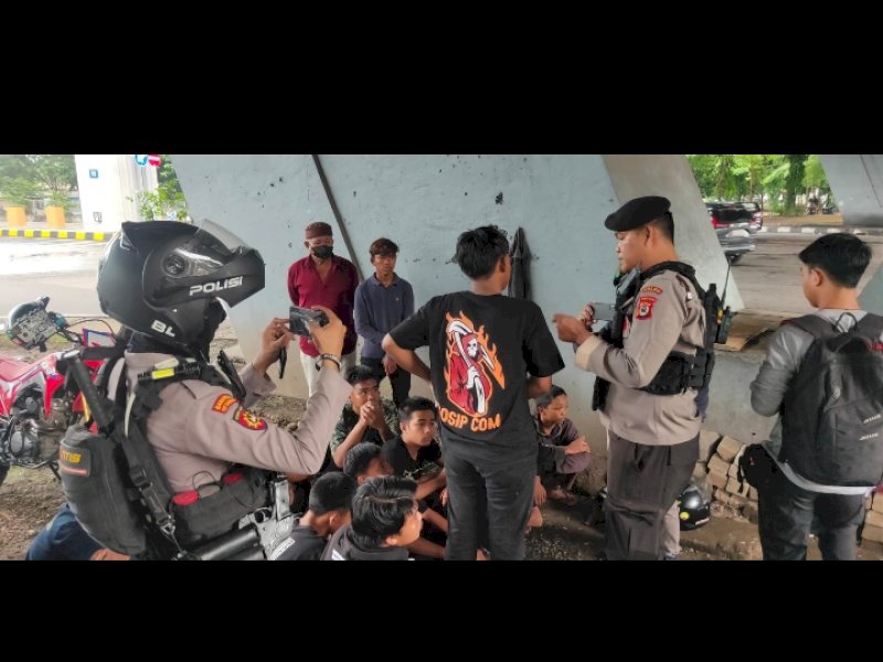 Rayakan HUT Komunitas dengan Konvoi Motor, 19 Remaja Diamankan Polisi