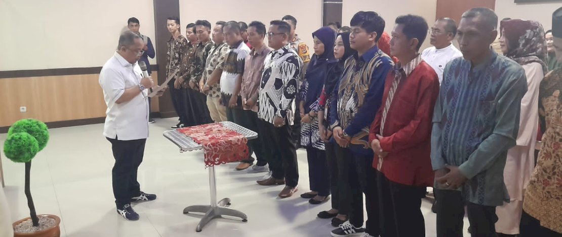 Tasrif Labandu Jabat Ketua PHRI Bantaeng, Ini Harapan Anggiat Sinaga
