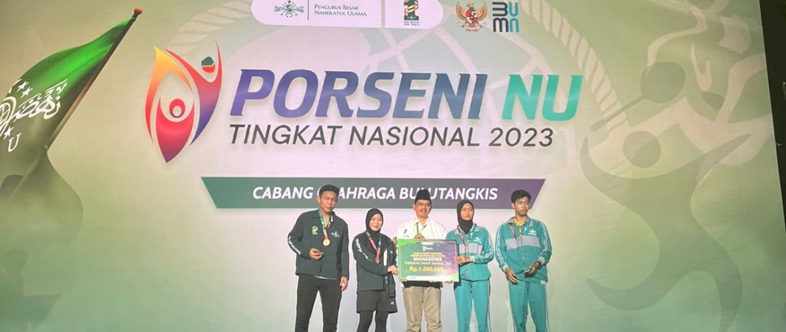 NU Sulsel berhasil meraih dua medali emas dan satu perunggu, pada Porseni NU Tingkat Nasional, yang dilaksanakan di Solo.
