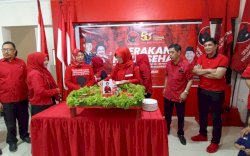 HUT Ketum dan Partai, DPD PDIP Gelar Kegiatan Hidup Sehat