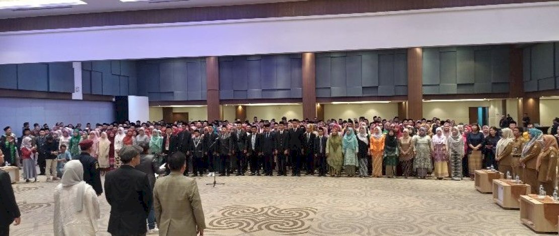 Komisi Pemilihan Umum (KPU) Kota Makassar, resmi melantik 456 Panitia Pemungutan Suara (PPS) yang akan bertugas untuk Pemilu 2024, Selasa, 24 Januari 2023.