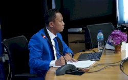 Camat Tallo Alamsyah Sahabuddin Ikuti Ujian Proposal Disertasi