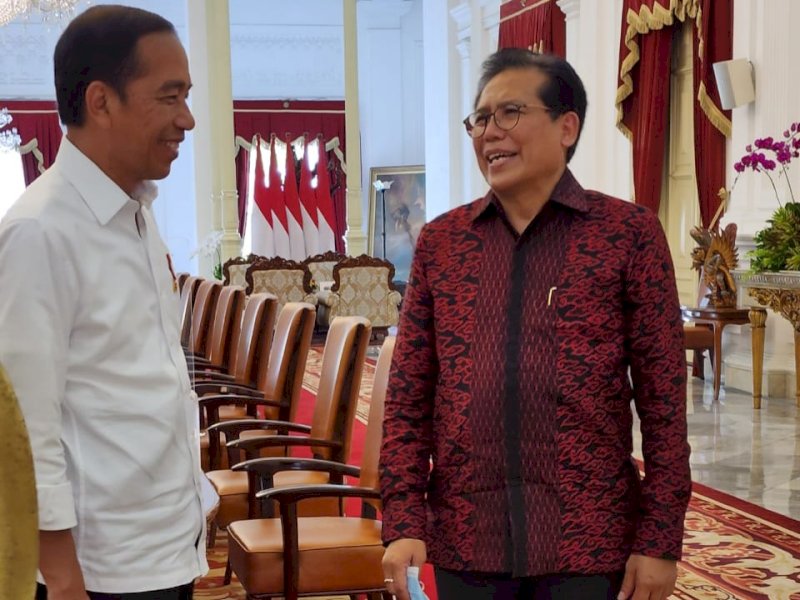 Dubes Fadjroel dan Presiden Jokowi Bahas Diplomasi dan Pilpres 2024