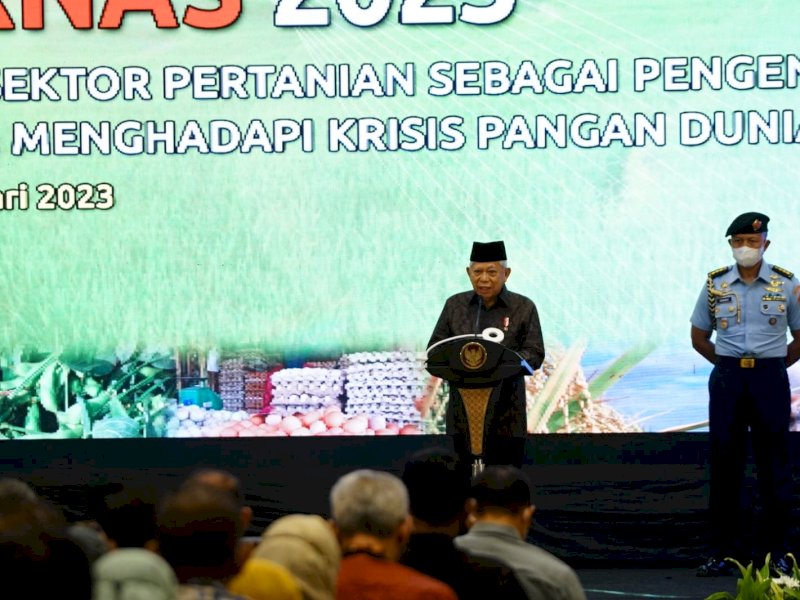 Wapres Apresiasi Kontribusi Sektor Pertanian Dalam Kendalikan Inflasi