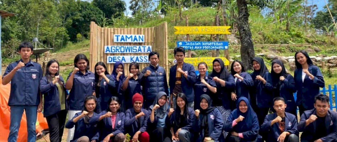 Mahasiswa KKN Unibos Kembangkan Objek Wisata Desa Kassi Jeneponto 