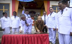 Bupati Luwu Utara Resmikan Gereja di Seko