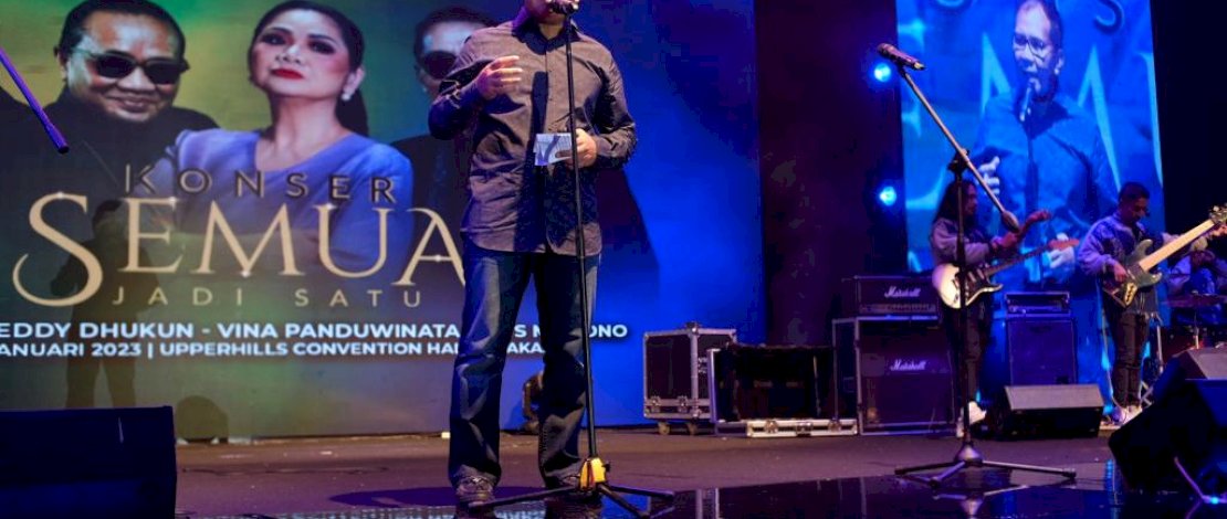 Hadiri Konser Musik , Walikota Danny : Pertanda Ekonomi Membaik