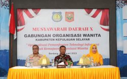 Buka Musda X GOW, Bupati Selayar: Perempuan Punya Peran Penting Dalam Pembangunan